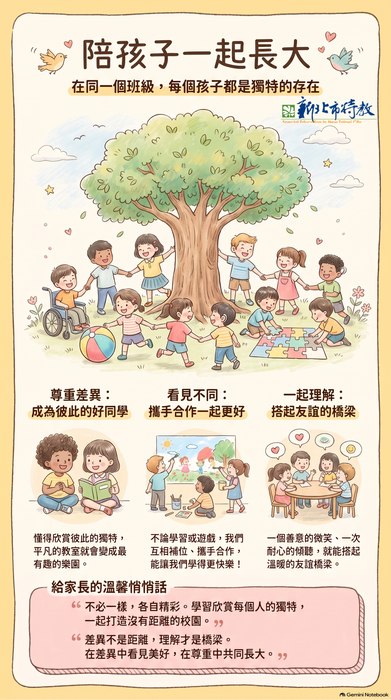 尊重差異、包容多元