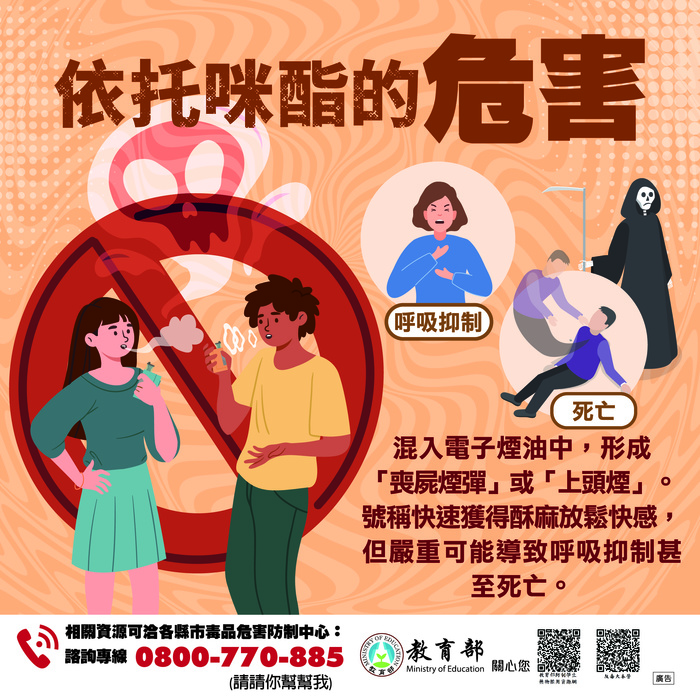 堅決反毒，共同守護校園安全