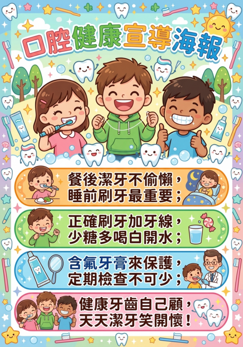 口腔保健守則宣導